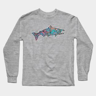 Funky Salmon Long Sleeve T-Shirt